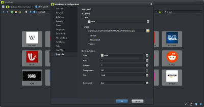 BriskBard Speed Dial configuration