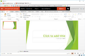 Microsoft PowerPoint Online in BriskBard