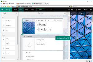 Microsoft Sway in BriskBard