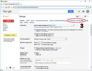 How do I configure my Gmail account in BriskBard?