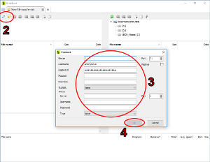 ¿Cuáles son los primeros pasos con el cliente FTP de BriskBard?