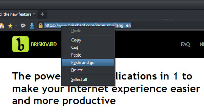 BriskBard address box