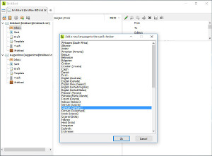 Múltiples idiomas en el corrector ortográfico